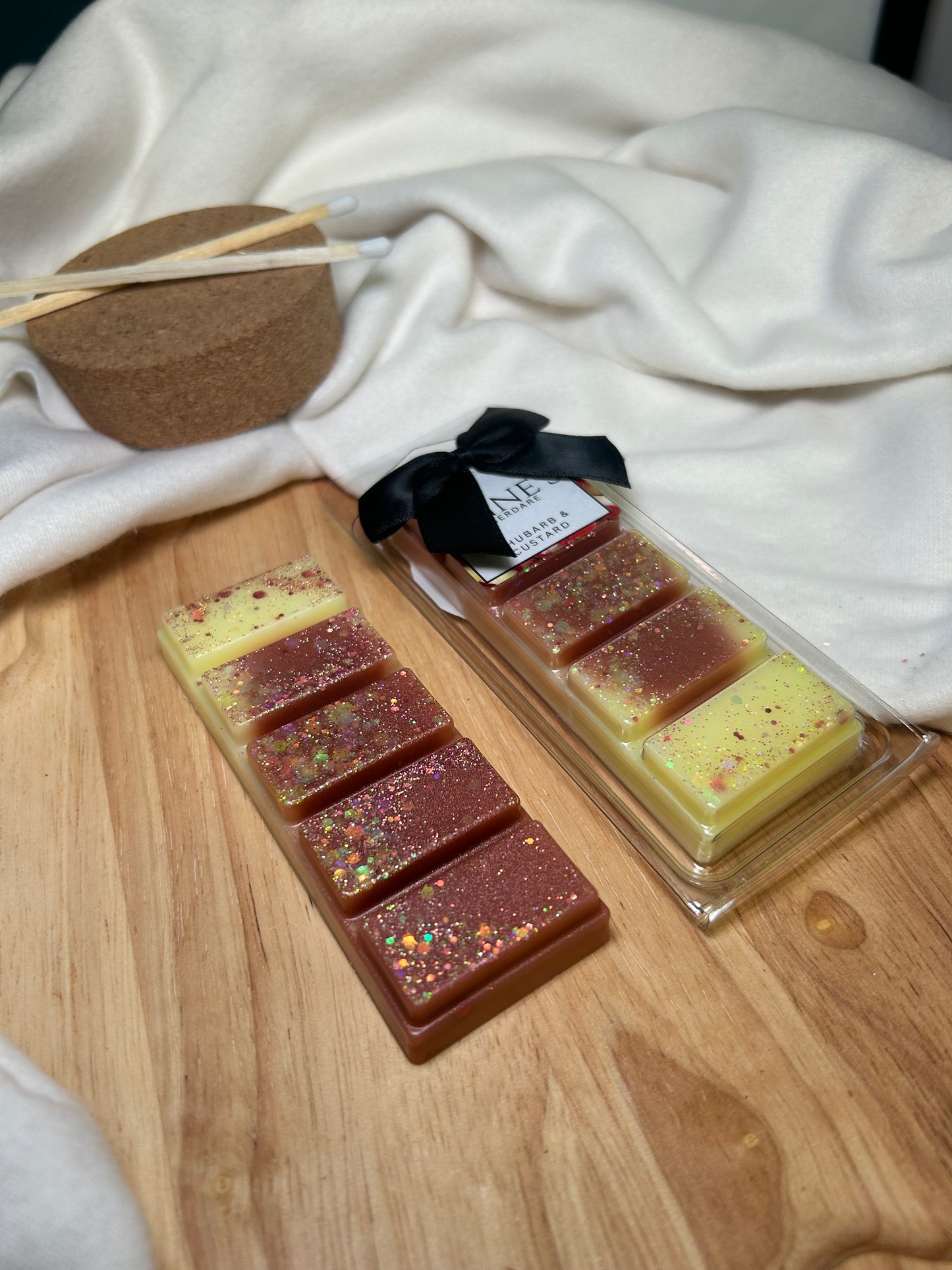 RHUBARB & CUSTARD | Wax Melt Snap Bar