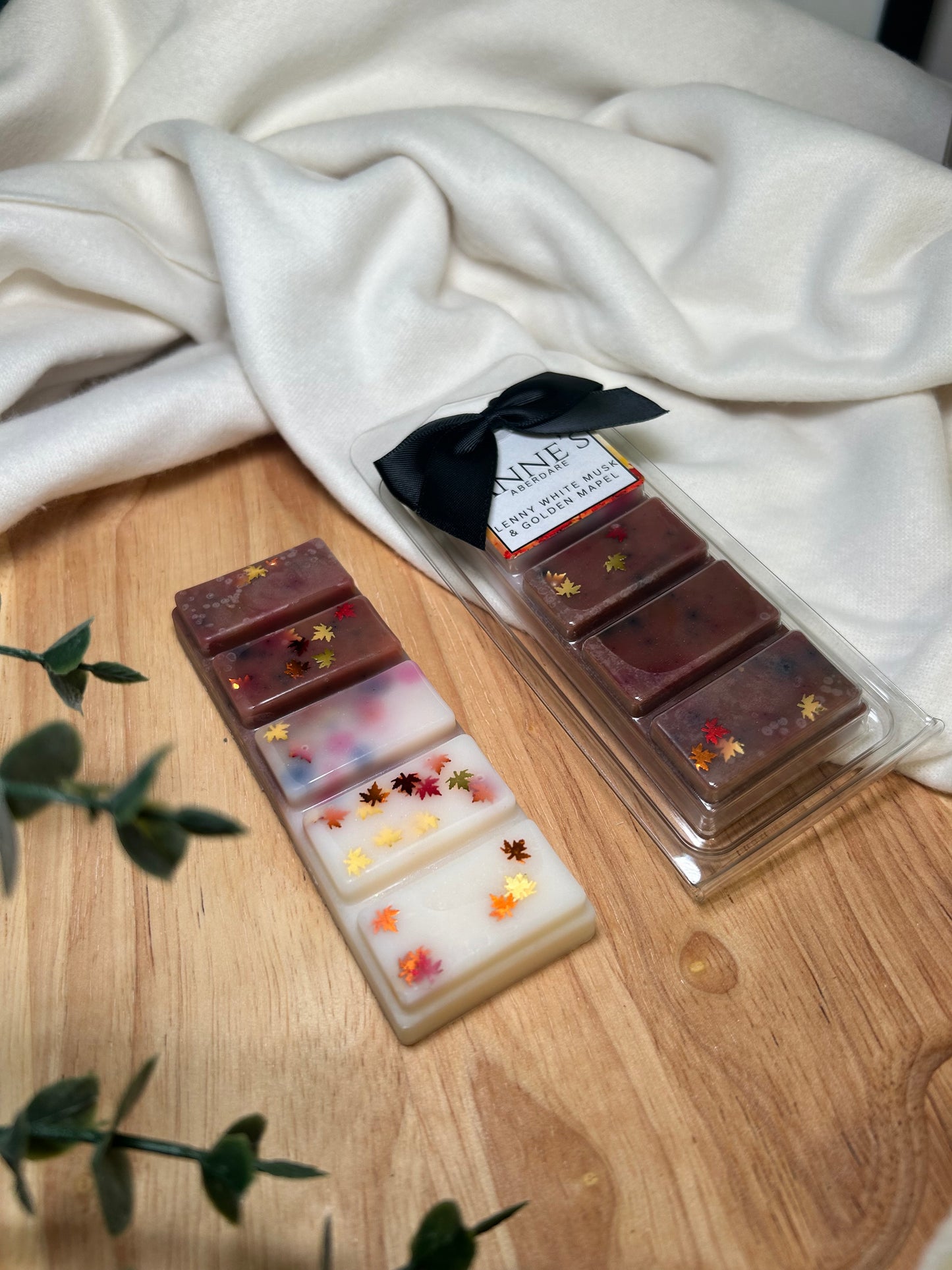 LENNY WHITE MUSK & GOLDEN MAPEL | Wax Melt Snap Bar
