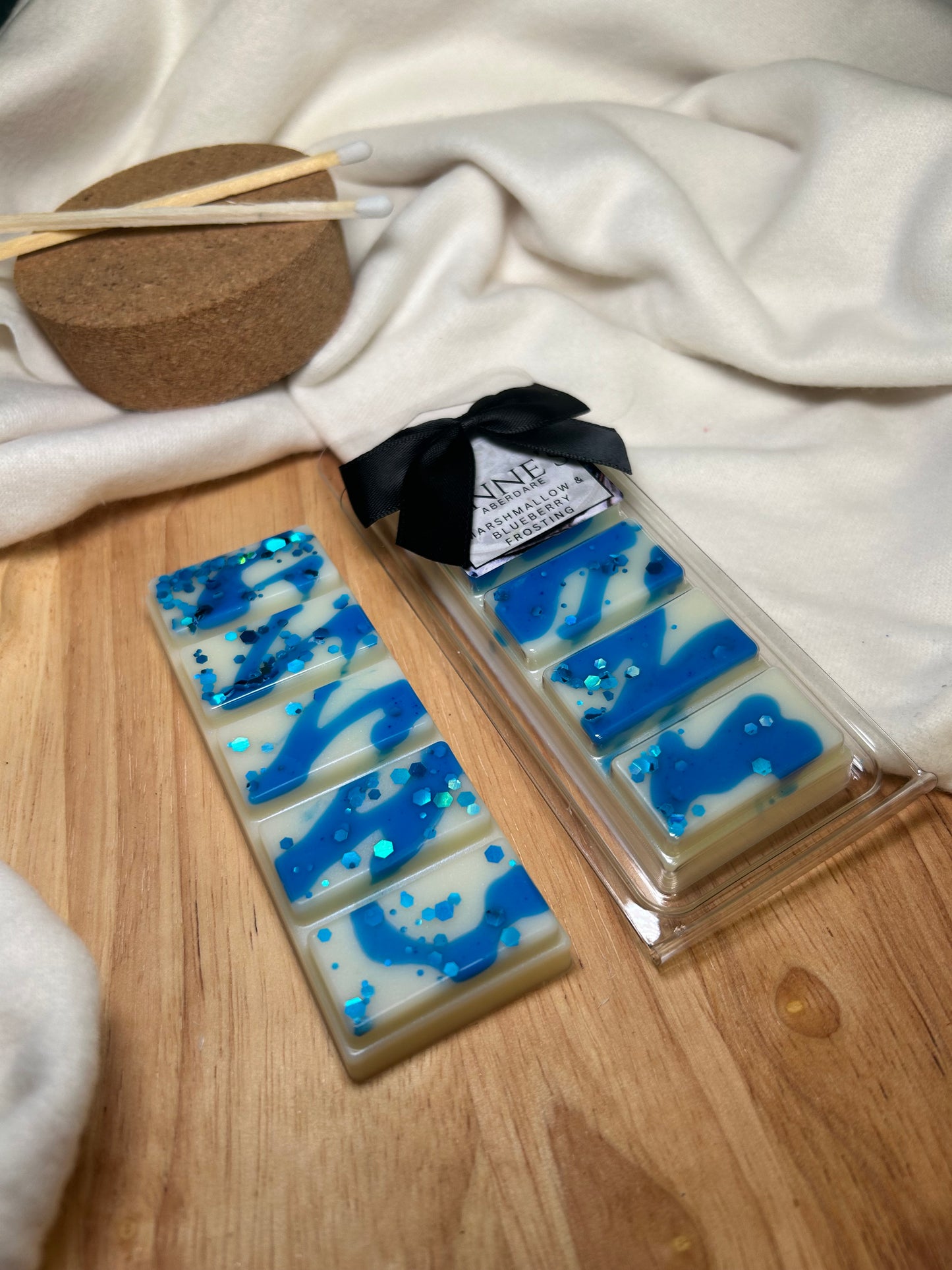 MARSHMALLOW & BLUEBERRY | Wax Melt Snap Bar