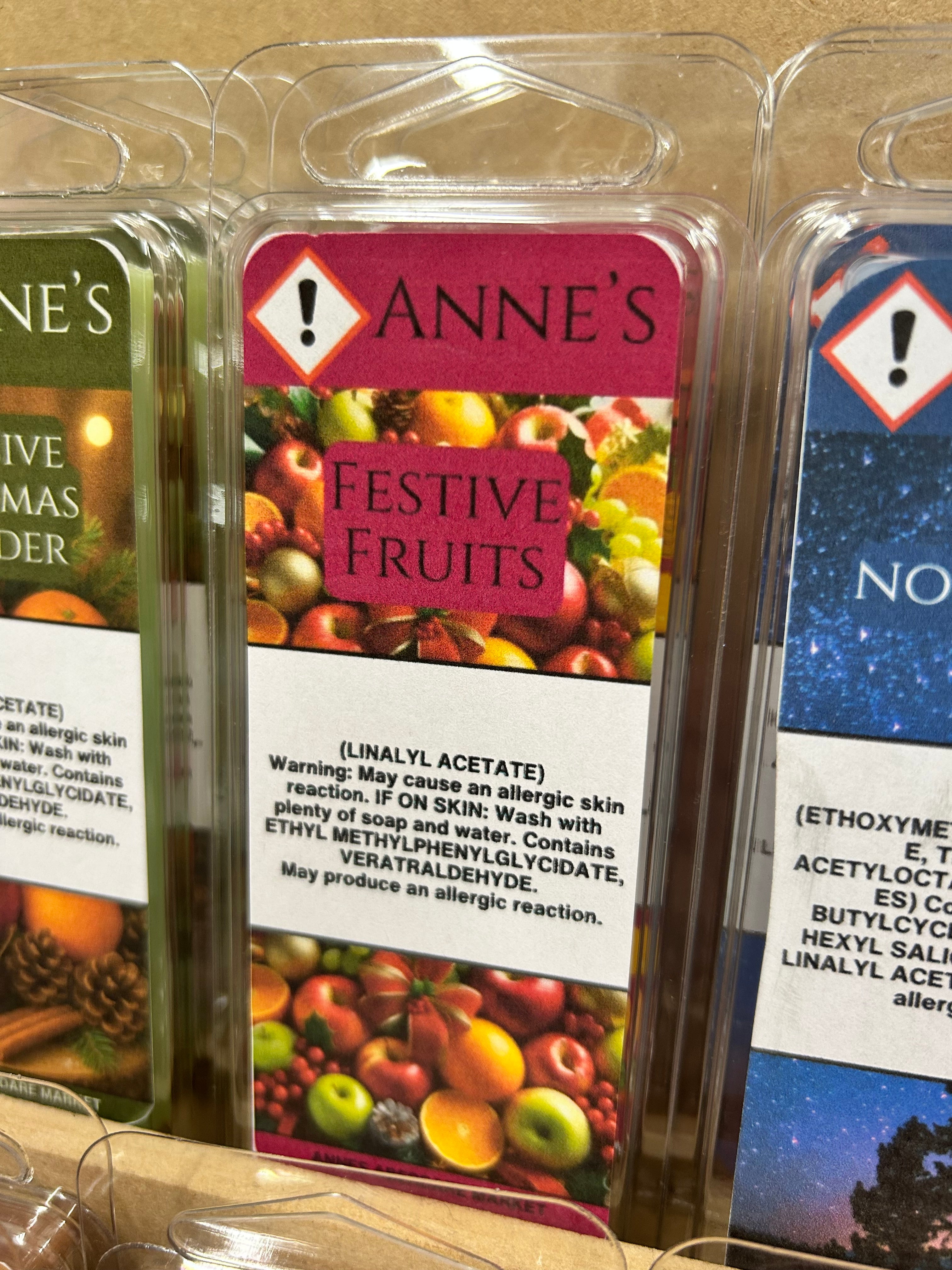 Festive Fruits WAX SNAP BAR