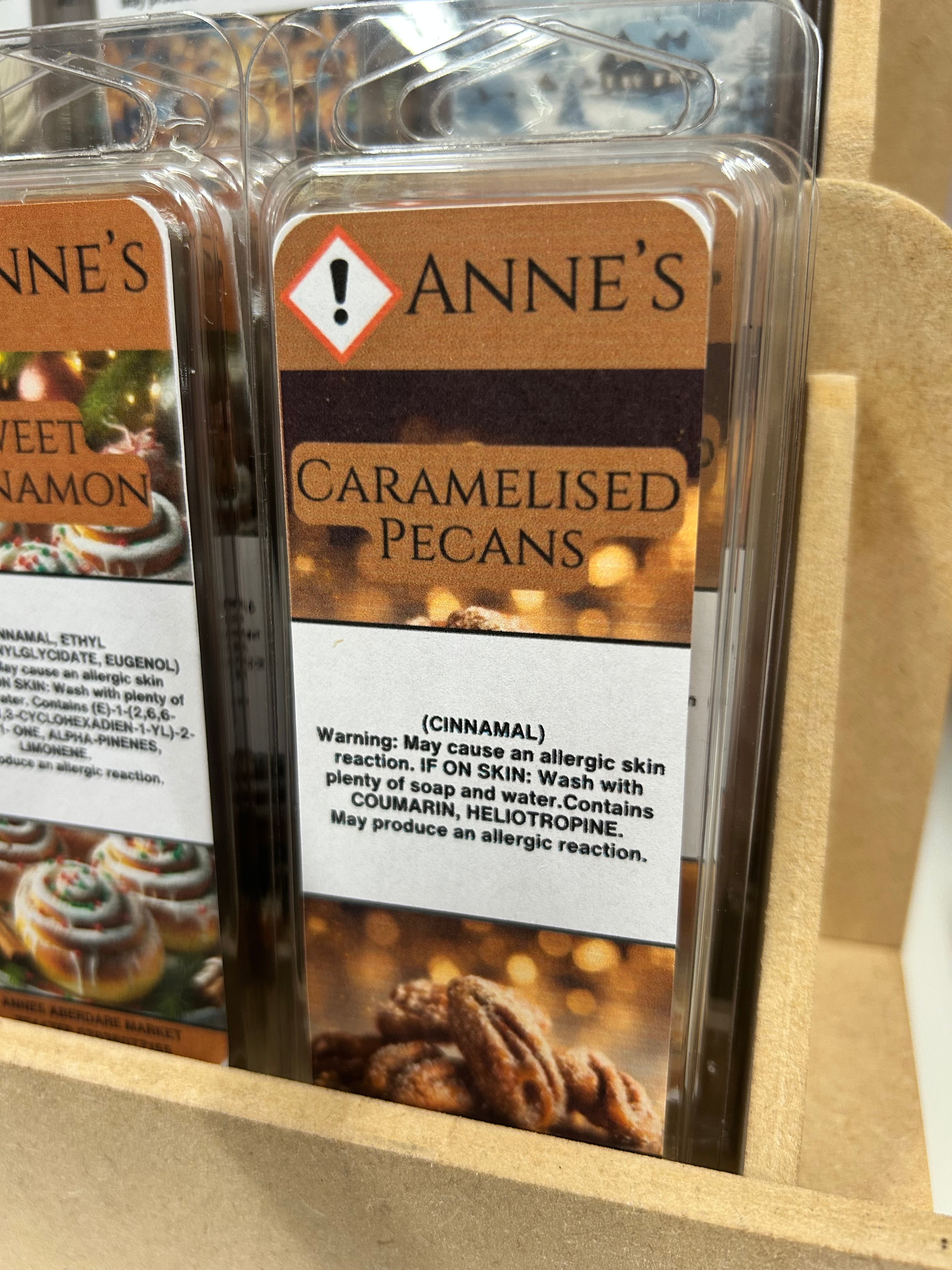 Caramelised Pecans WAX SNAP BAR