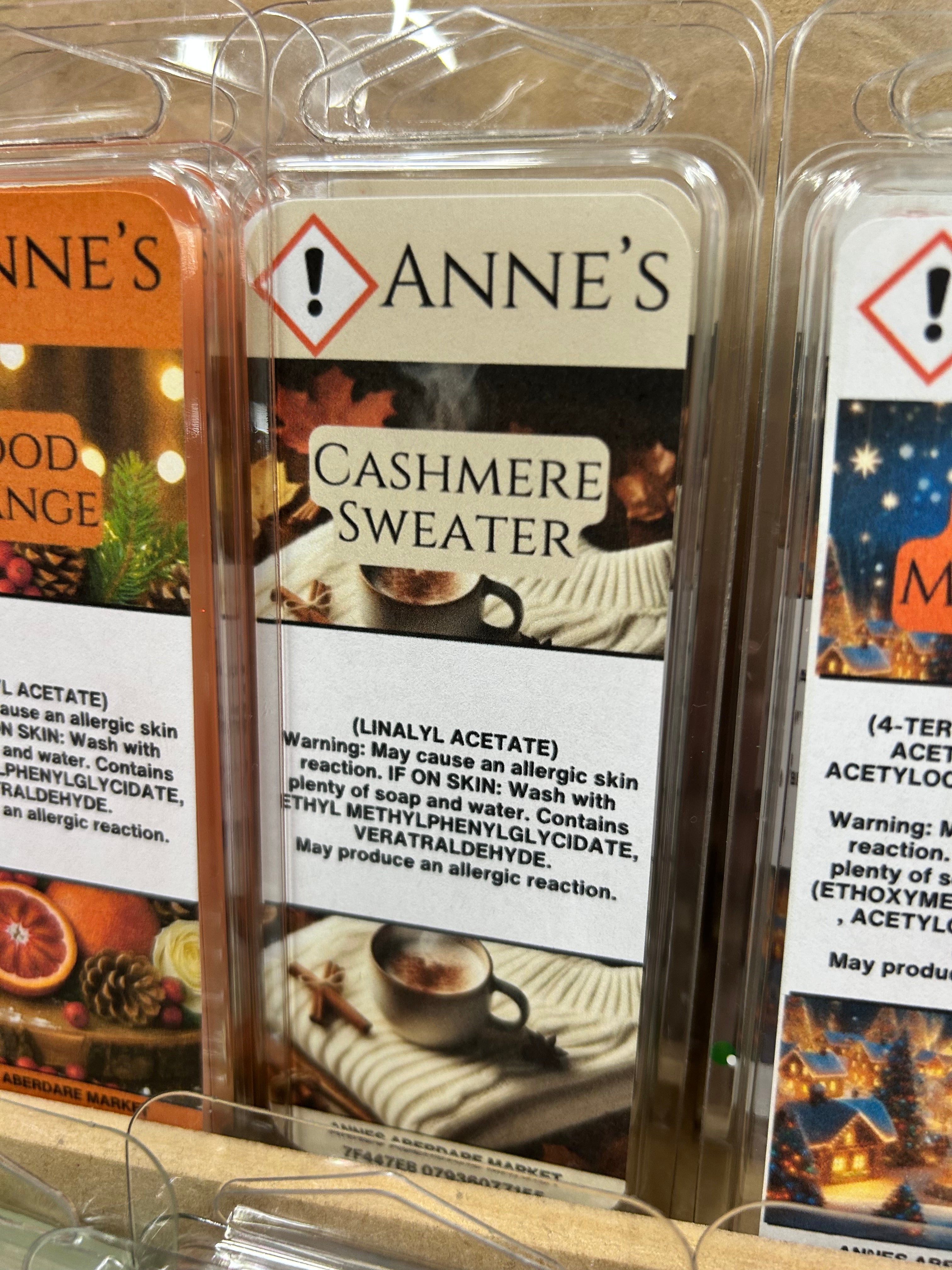 Cashmere Sweater WAX SNAP BAR