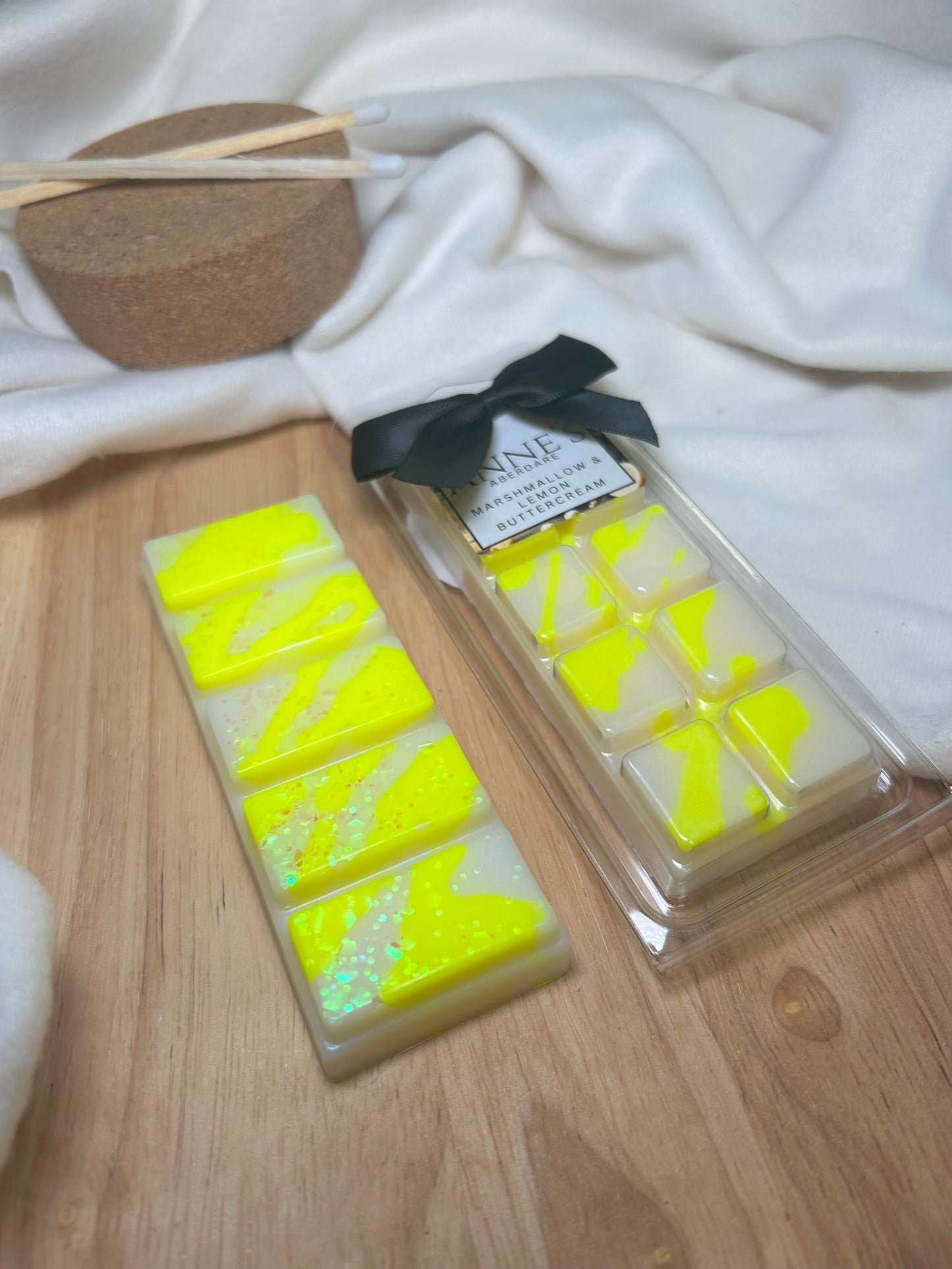 MARSHMALLOW & LEMON | Wax Melt Snap Bar