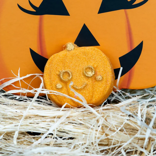 Smiley Pumpkin Bath Bomb
